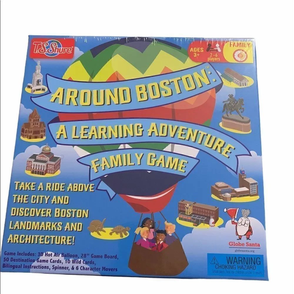 Around Boston:Learning Adventure Family Game